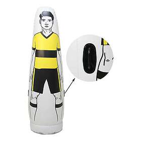 Softee Player Bouncy Barrier Gul,Svart 165 x 60 x 45 cm