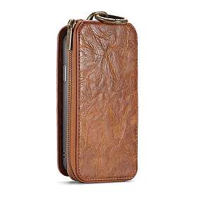 CaseMe Plånboksfodral, plånbok & magnetskal för iPhone X 3i1 Brun