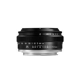 TTArtisan 25mm f/2.0 objektiv APS-C för Sony E