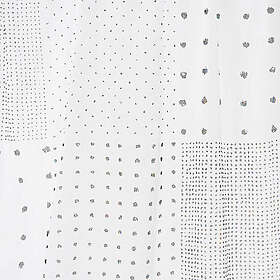 Borås Cotton Noppe Flamsäker Svart Tyg