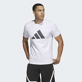Adidas Mesh Perf Short Sleeve T-shirt Vit M Man