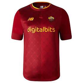 New Balance As Roma 22/23 Junior Short Sleeve T-shirt Home