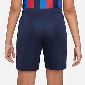 Nike Fc Barcelona Dri Fit Stadium Home 22/23 Shorts Junior Blå 6-7 Years