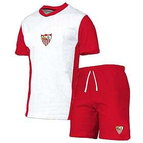 Crest Sevilla Fc Junior Short Sleeve Pyjama Röd,Vit 6 Years