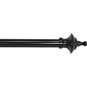 Db Gardinstång Las Vegas svart 16/19mm 120-210cm