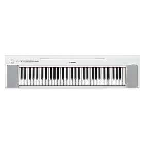 Yamaha NP-15WH Piaggero Keyboard (vit)