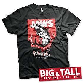 Jaws Shark Smoke Big & Tall T-Shirt (Herr)