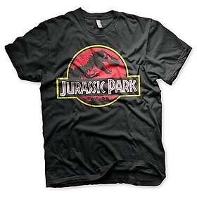 Jurassic Park Distressed Logo T-Shirt (Herr)