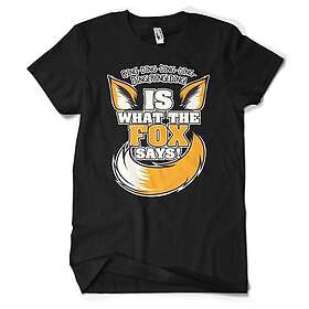 What Does The Fox Say T-Shirt (Herr)