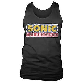 Sonic The Hedgehog Cracked Logo Tank Top (Herr)