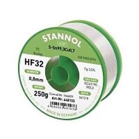 Stannol HF32 3,5 0,8MM SN99CU0.7 CD 250G Blyfritt Sn99.3Cu0.7 250g 0,8 mm