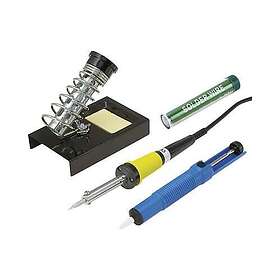 BaseTech ZD-30B Lödkolvset 230 V 30 W Pennspets inkl. Lödtenn, Förvaring, Tennsug, Lödspets