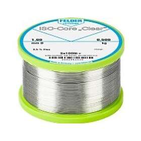 Felder Löttechnik ISO-Core Clear Sn100Ni+ Lödtenn Spole Sn99.25Cu0.7Ni0.05 0.500