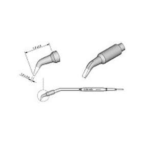 JBC Tools C250405 Lödspets Mejselformad böjd Spetsstorlek 0.8 mm Innehåll 1 st