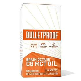 Bulletproof Brain Octane MCT-olja, 15 x ml