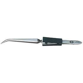 Precision C.K Cross Pattern Soldering Tweezer - 2313A 160mm C.K. T2313A