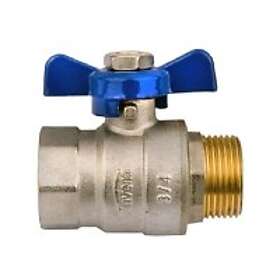 Invena Kurek kulowy typ heavy with pokretle mothylkowym gwint zyzny/wewnetrzny 1/2\" ZK-64-015