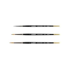 Elita 41380 Borstelset Syntetiskt hår 3 delar