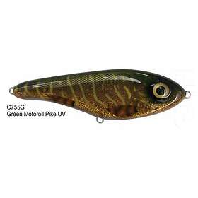 Buster Jerk 15cm Green Motoroil Pike UV