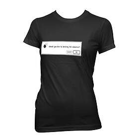 Apple´s Big Question Girly Tee T-Shirt (Dam)