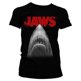 Jaws Poster Girly Tee T-Shirt (Dam)