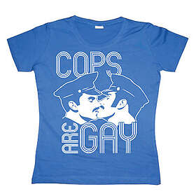 Cops Are Gay Girly T-shirt (Dam)