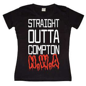 Straight Outta Compton Girly T-shirt (Dam)