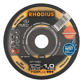 Rhodius Kapskiva stål rostfritt 125x1,5mm Keramisk
