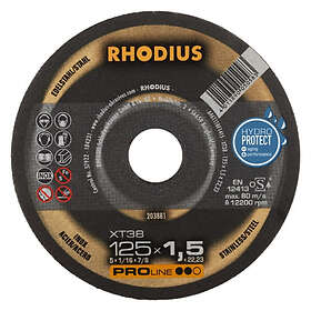 Rhodius Kapskiva stål 125x1mm X-LOCK