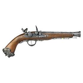 Silver HFC Flintlock Gas Pistol