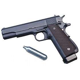 WE Airsoft 1911 Big GBB CO2 Graphite