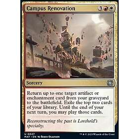 Magic the Gathering löskort: March of The Machine: Aftermath: Campus Renovation