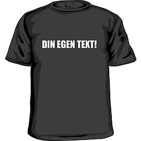 T-shirt med egen text (Herr)
