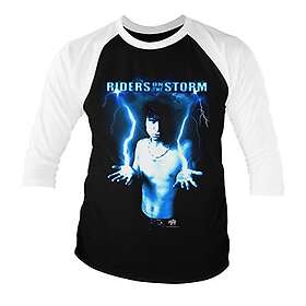 Riders On The Storm Jim Morrison Baseball 3/4 Sleeve Tee, Long Sleeve T-Shirt (Herr)