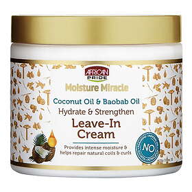 African Pride Moisture Miracle Coconut Oil & Baobab Leave–In Cream