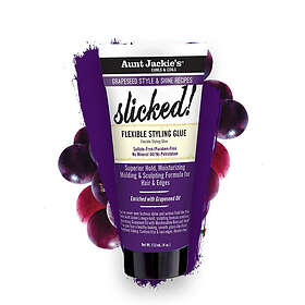 Aunt Jackie's Grapeseed Style & Shine Recipes SLICKED! Flexible Styling Glue