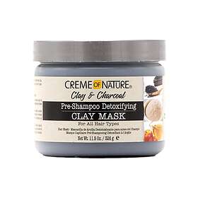 Creme of Nature Clay & Charcoal Pre-Shampoo Detoxifying Mask