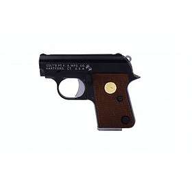 WE Airsoft Cybergun Colt Junior Black GBB Full Metal 6mm