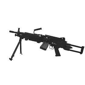 CyberGun FN M249 Para (N) ETU AEG Svart