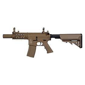 CyberGun Colt M4 Special Forces Full Metal Mini AEG 6mm Tan