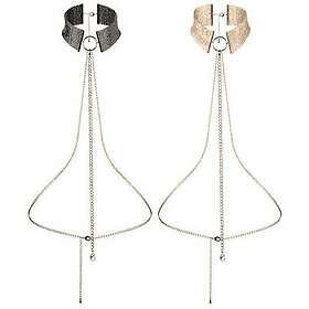 Bijoux Indiscrets Désir Metallic Mesh Collar Lyxigt Halsband med Kedja