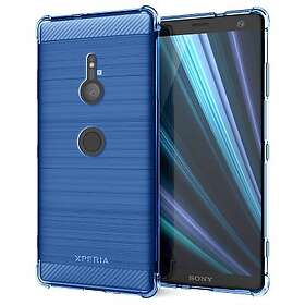 Sony Xperia XZ3 Skal Karbon Ljusblå