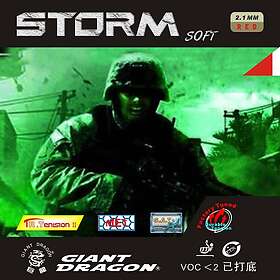 Giant Dragon Storm Soft: Röd-#fc0202 / 1,7mm