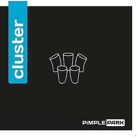 Pimplepark Cluster: Röd-#ff0000 / 1,0mm