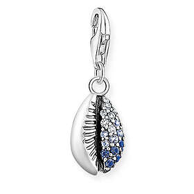 Thomas Sabo Charm Club shell with blue stones silver berlock 1894-945-7
