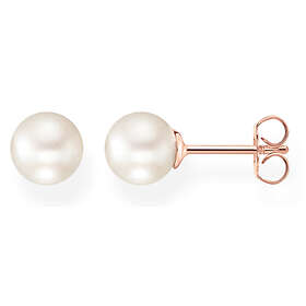 Thomas Sabo Pearls and Chains Pearl rose gold pärlörhängen H1430-428-14