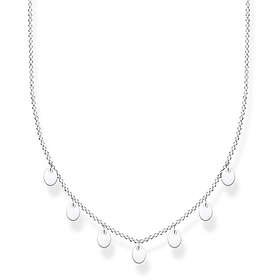 Thomas Sabo halsband with discs silver KE2107-001-21-L45V