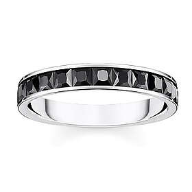 Thomas Sabo Heritage Shiny black ring TR2358-643-11-52