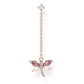 Thomas Sabo örhänge dragonfly with stones rose gold H2187-321-7