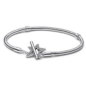 Pandora Moments Asymmetric Star T-bar armband 592357C01-19